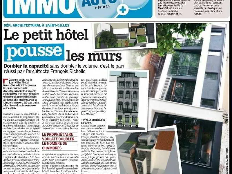 Hotel The Neufchatel Saint-Gilles Belgium